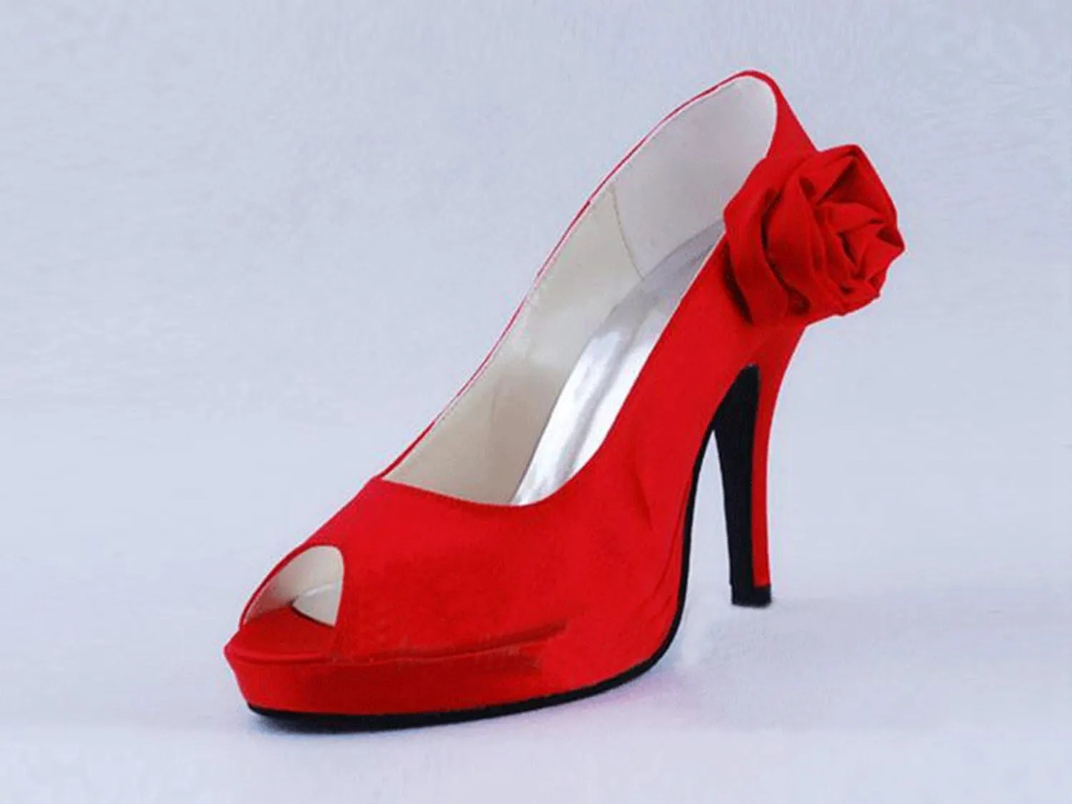 Minishion Girls Womens Peep Toe Stiletto High Heel Bridal Wedding Evening Sandals