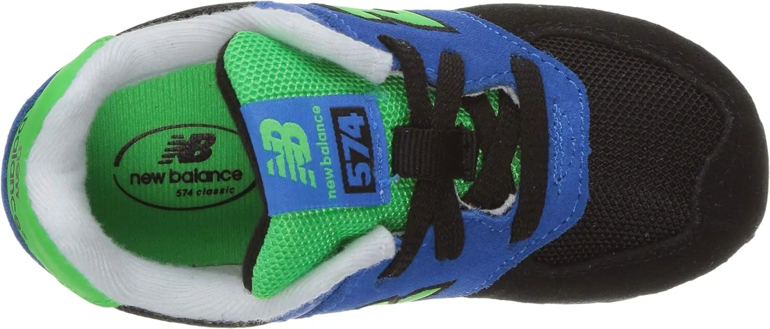 New Balance Kids' 574 Fashion Sneaker Cut Paste (Inf) Running Shoe