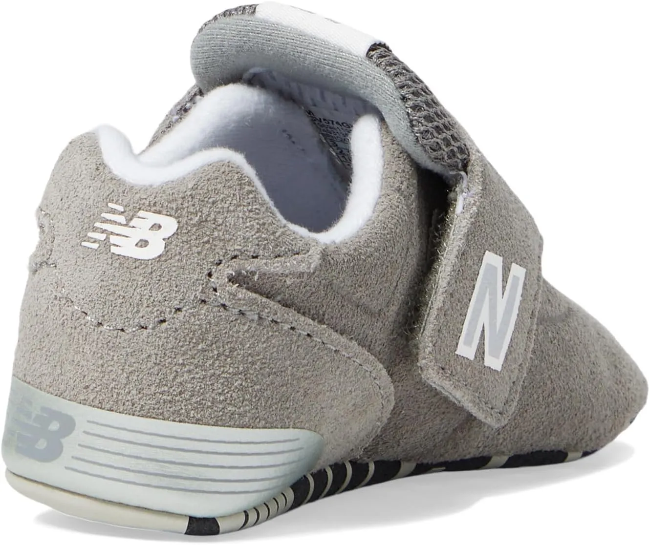 New Balance Unisex-Baby 574 V1 Hook and Loop Crib Sneaker