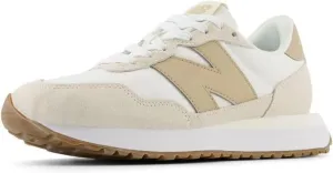New Balance Women's 237 V1 Sneaker, Sea Salt/Silver Birch/Black, 7.5