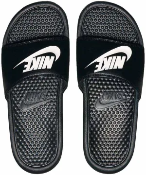 Nike Men's Benassi Solarsoft Slide Athletic Sandal, Black, 10