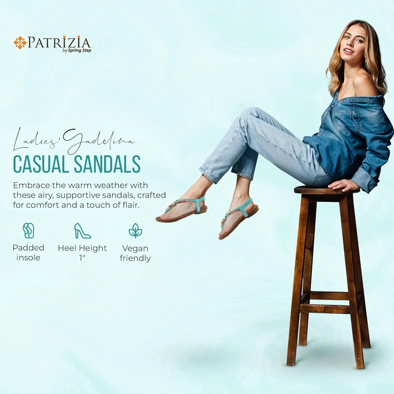 PATRIZIA Women's Gadelina Sandals
