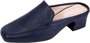 Peerage Jackie Women's Wide Width Comfort Casual Leather Mules