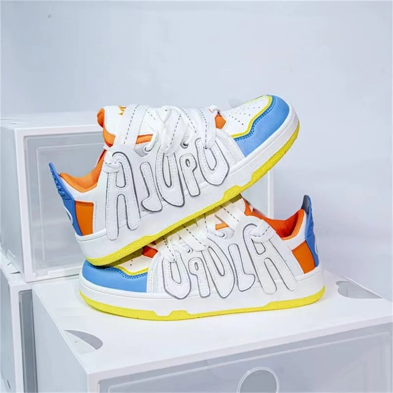 Preppy Shoes Sneakers for Women Running Shoes Non Slip On Casual Walking Shoes Fashion Lightweight Sneaker for Work Travel