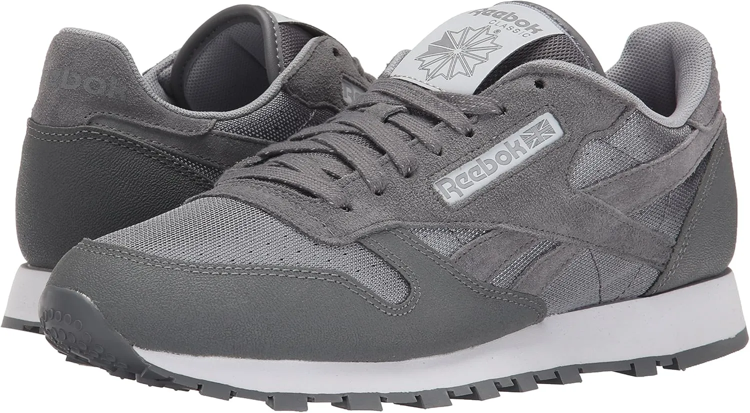 Reebok Men's Classic Leather Reflect Fashion Sneaker