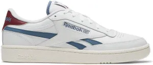 Reebok Men's Club C 85 Vintage Sneaker, Footwear White/East Coast Blue/Chalk, 6.5