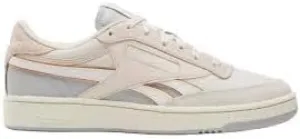 Reebok Unisex Club C Revenge Sneaker, Tapioca/Chalk/Grey 1, 10 US Men