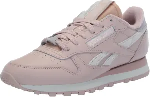 Reebok Women's Classic Leather Sneaker, Pink Stucco/Bone/Ash, 5