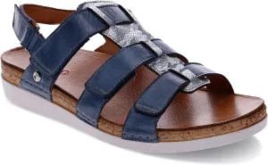 Revere Santorini 4 Womens Adjustable Strap Gladiator Sandal – Chic, Comfortable Sandal with Removable T-Bar and Arch Support
