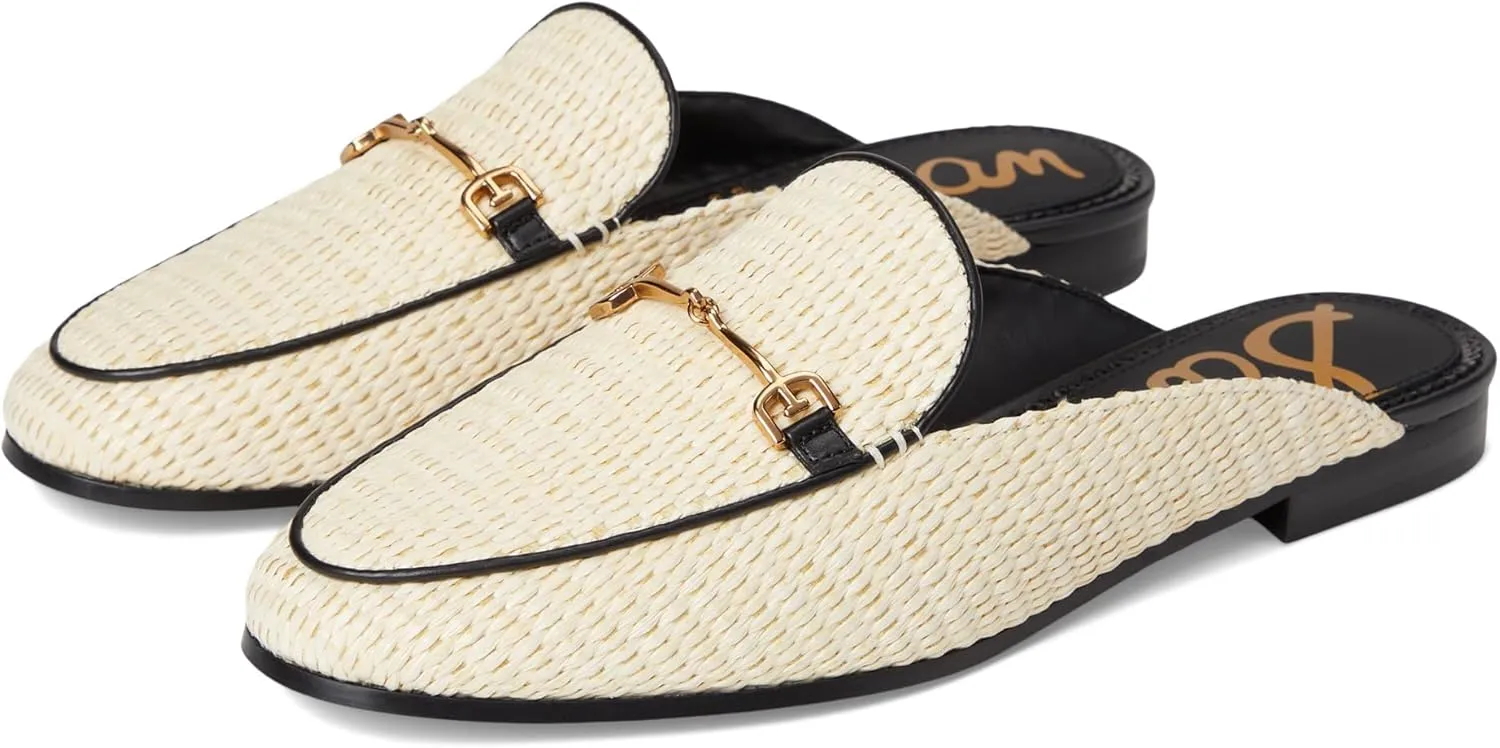 Sam Edelman Women's Linnie Loafer, Linen Raffia, 8