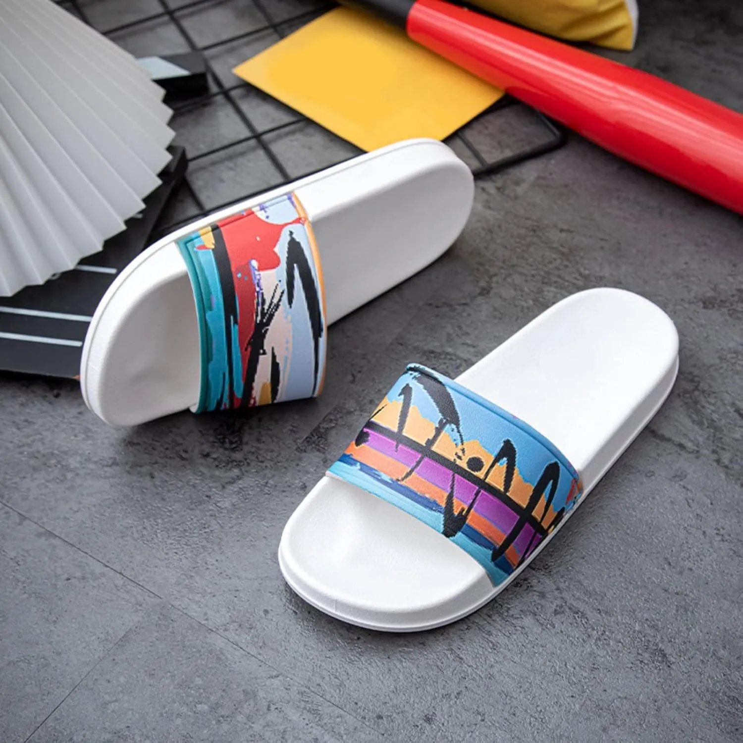 Sandals Women Dressy Summer Slip On Slippers For Women And Men To Wear Outside And Indoors Sandal Custom Slides Fashion