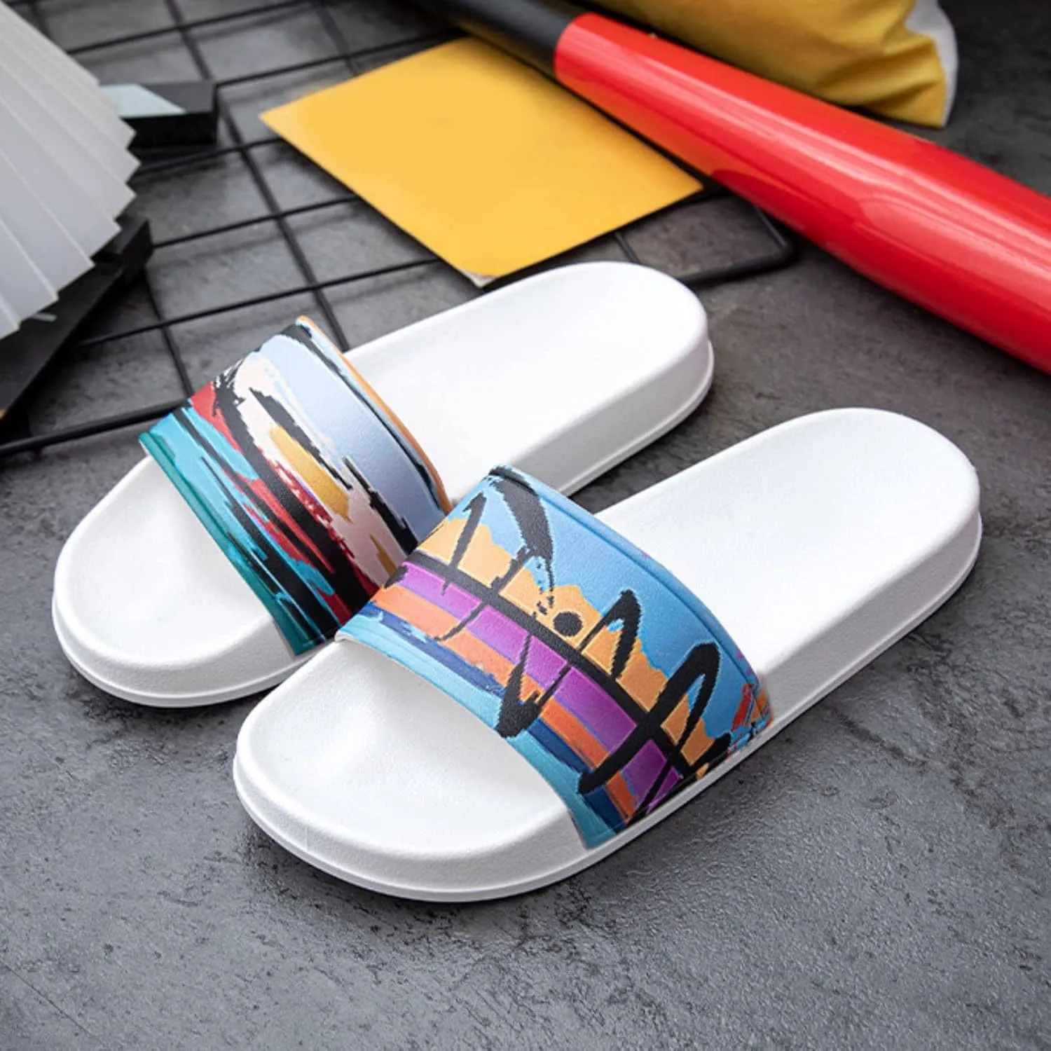 Sandals Women Dressy Summer Slip On Slippers For Women And Men To Wear Outside And Indoors Sandal Custom Slides Fashion
