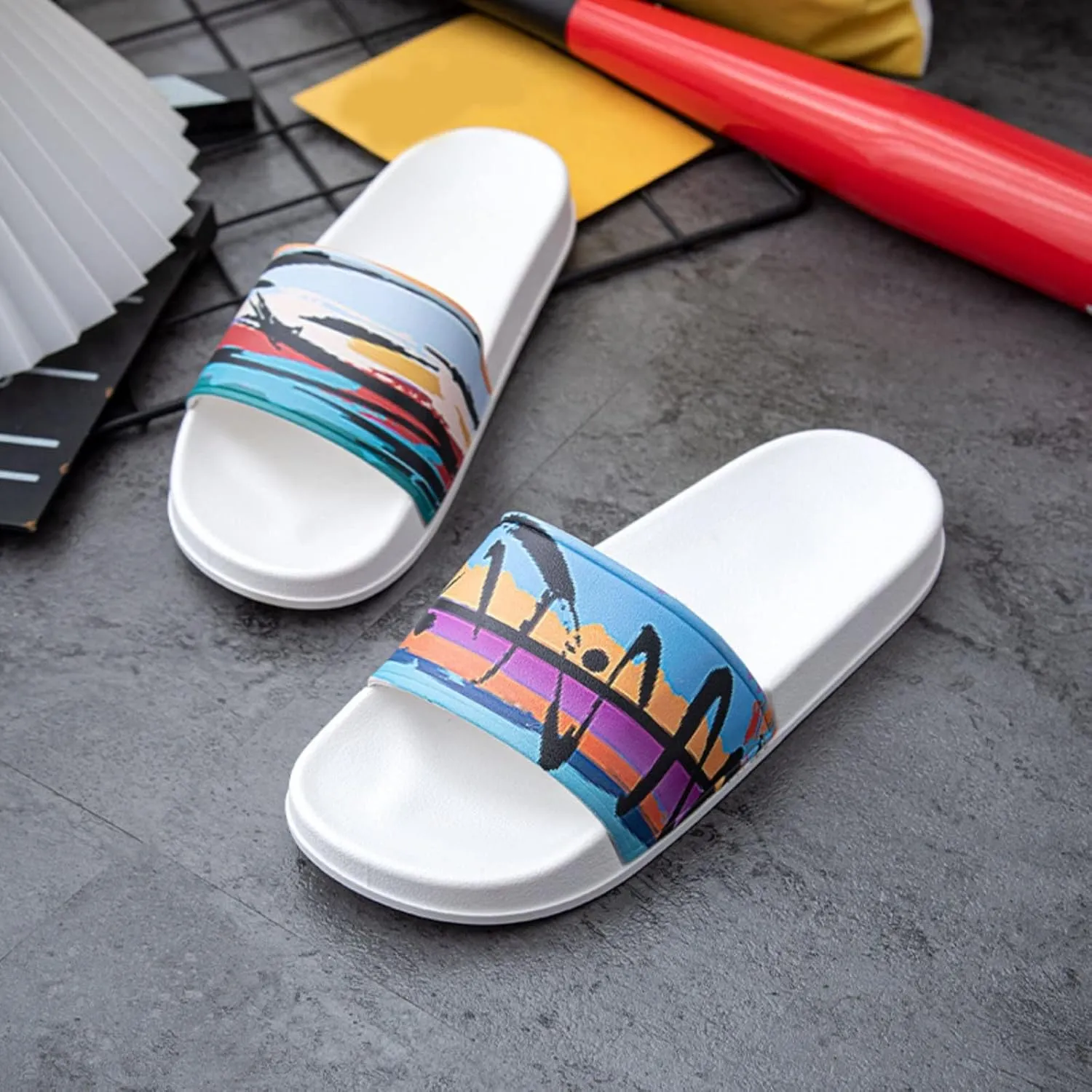 Sandals Women Dressy Summer Slip On Slippers For Women And Men To Wear Outside And Indoors Sandal Custom Slides Fashion