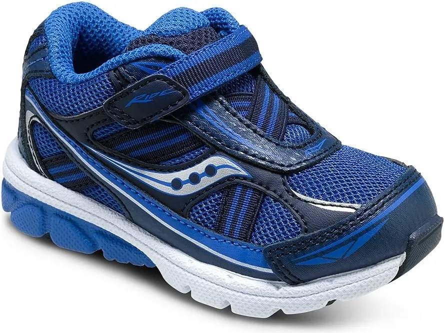 Saucony Boys Baby Ride Sneaker (Toddler/Little Kid),Royal/Navy,5.5 M US Toddler