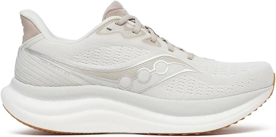 Saucony Men's Triumph 23 Sneaker, Quartz/Gum, 14