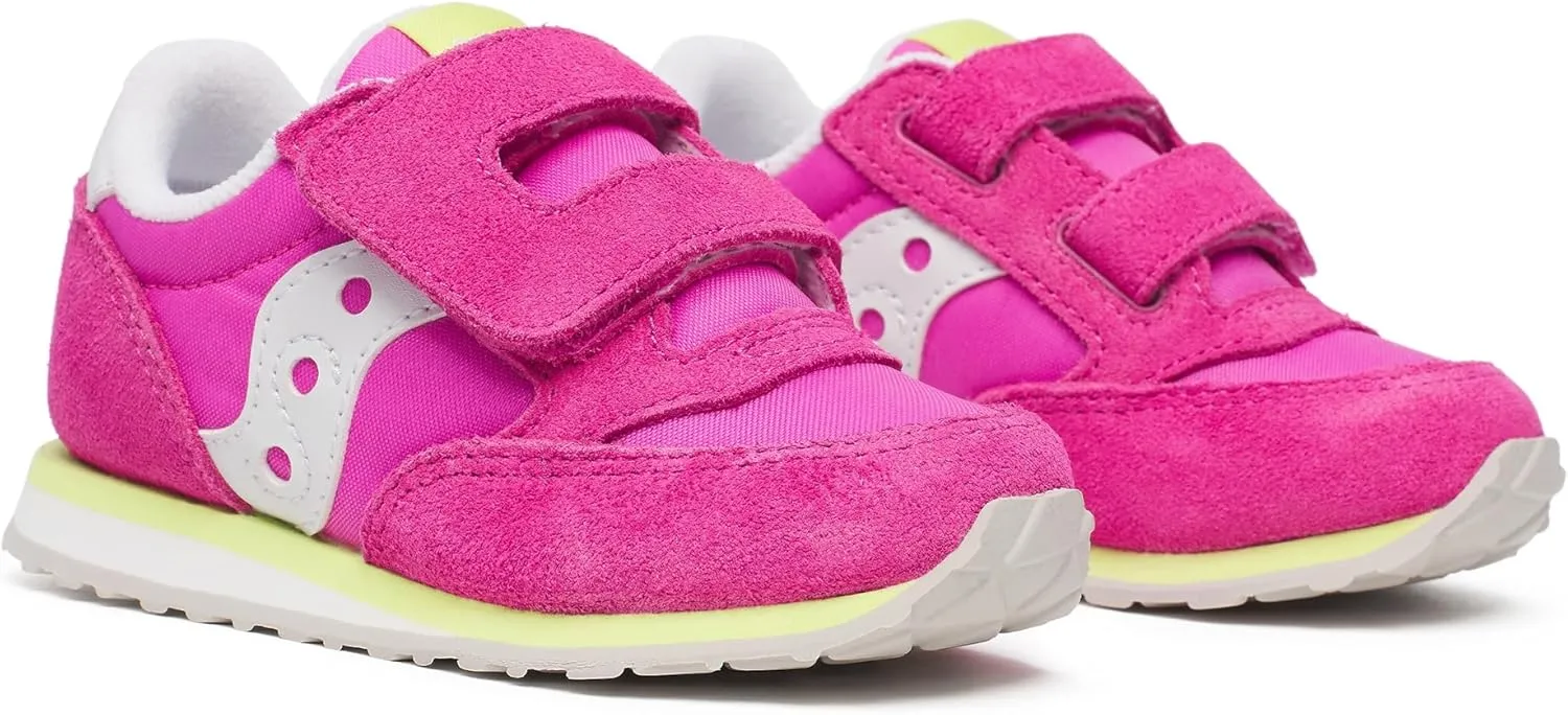Saucony Unisex-Child Baby Jazz Hook and Loop Sneaker