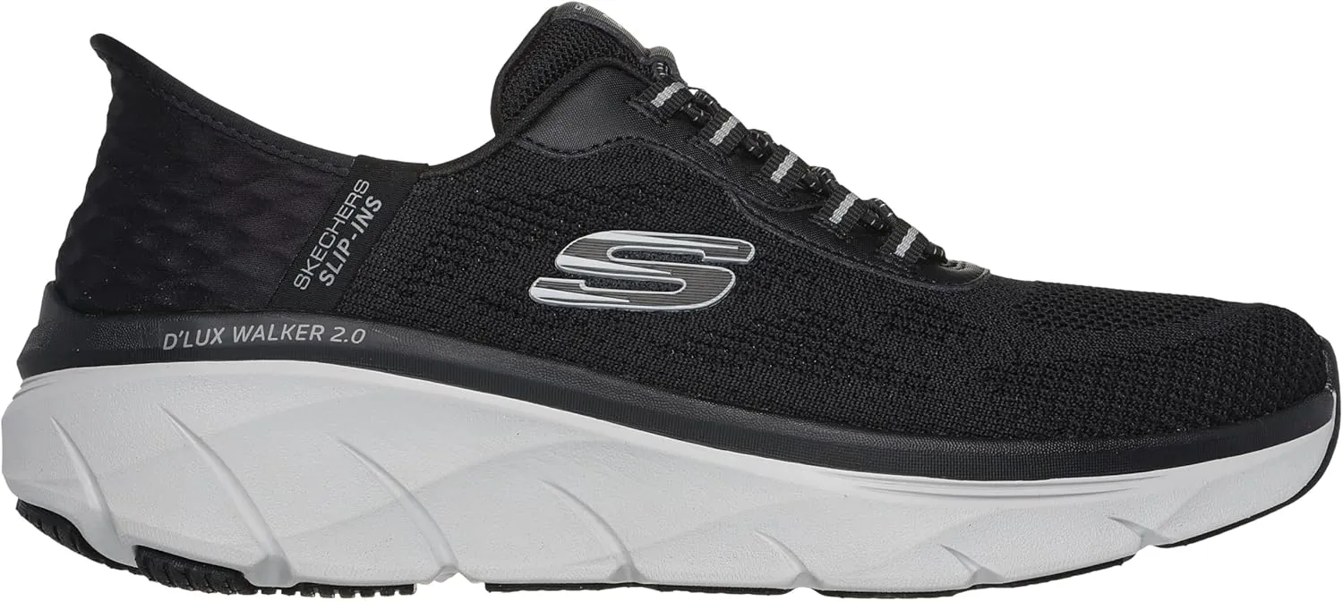 Skechers Men's, Slip-ins Relaxed Fit: D'Lux Walker 2.0 - Rezinate Sneaker - Wide Width