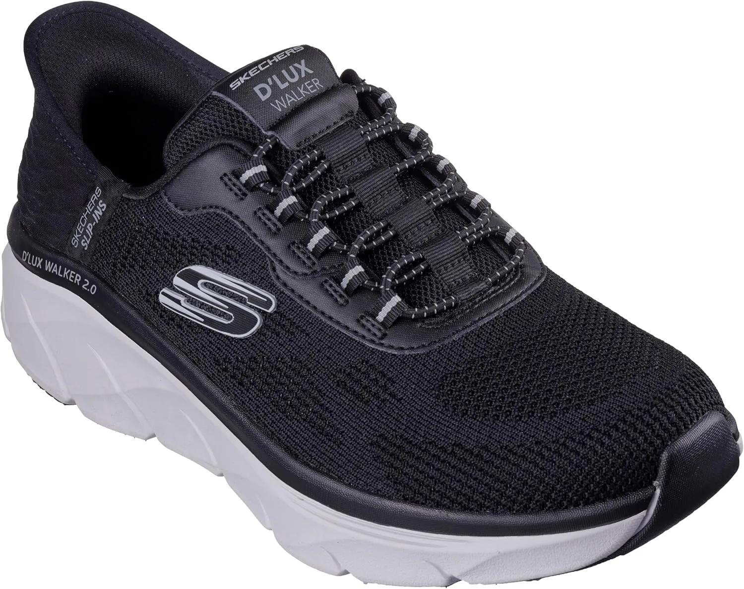 Skechers Men's, Slip-ins Relaxed Fit: D'Lux Walker 2.0 - Rezinate Sneaker - Wide Width