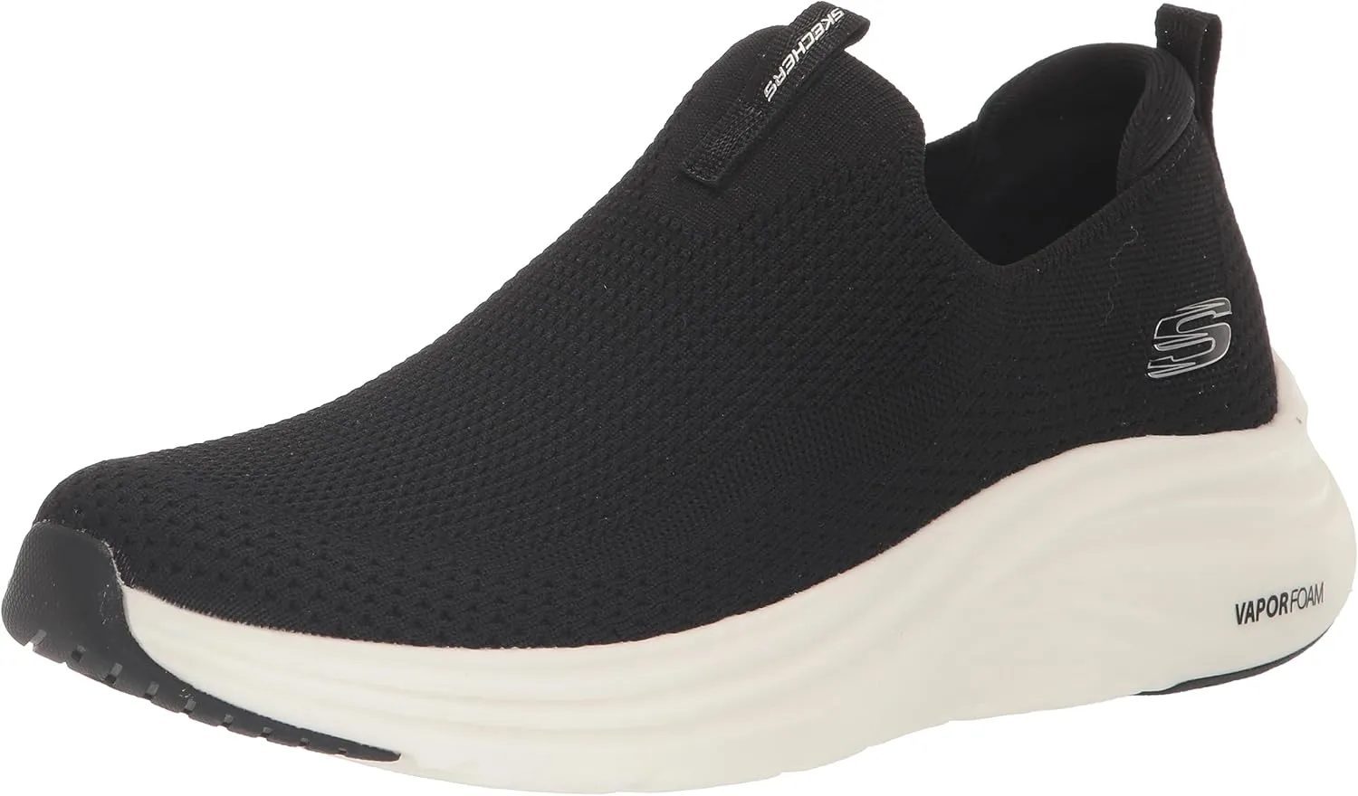 Skechers Sport Women's Women's Vapor Foam True Classic Sneaker, Black=BLK, 9.5