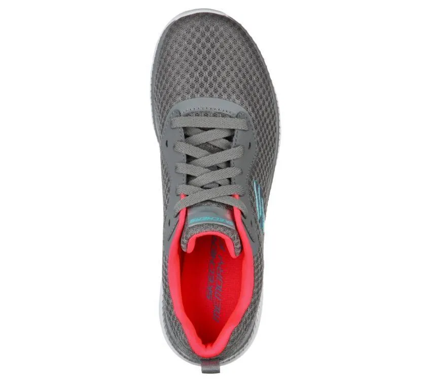 .Skechers Womens Bountiful Grey/Pink - (12606/gycl) - GPW - R2L16 - L/P