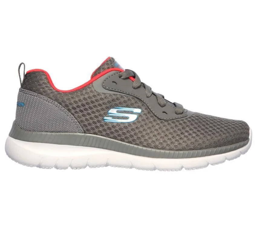 .Skechers Womens Bountiful Grey/Pink - (12606/gycl) - GPW - R2L16 - L/P