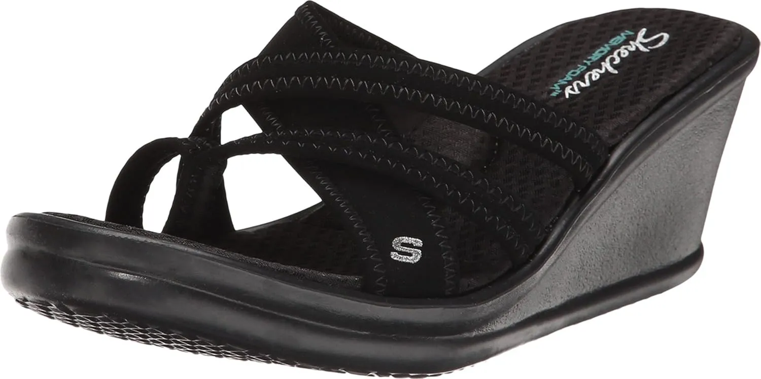 Skechers Women's Rumblers - Young At Heart Wedge Sandal