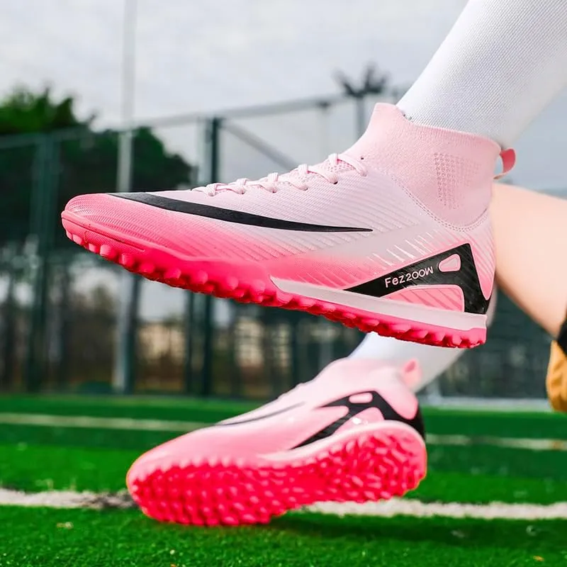 Soccer Cleats for Mens Indoor Soccer Shoes Unisex Baseball Turf Shoes Youth Rugby Shoes Adult AG FG TF Football Boots Wide Training Sneaker