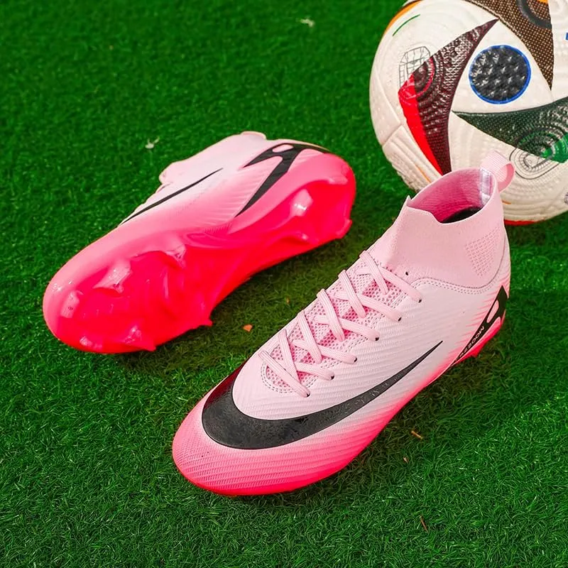 Soccer Cleats for Mens Indoor Soccer Shoes Unisex Baseball Turf Shoes Youth Rugby Shoes Adult AG FG TF Football Boots Wide Training Sneaker