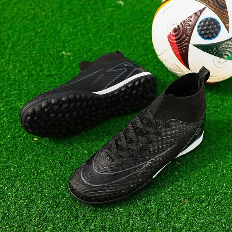 Soccer Cleats for Mens Indoor Soccer Shoes Unisex Baseball Turf Shoes Youth Rugby Shoes Adult AG FG TF Football Boots Wide Training Sneaker