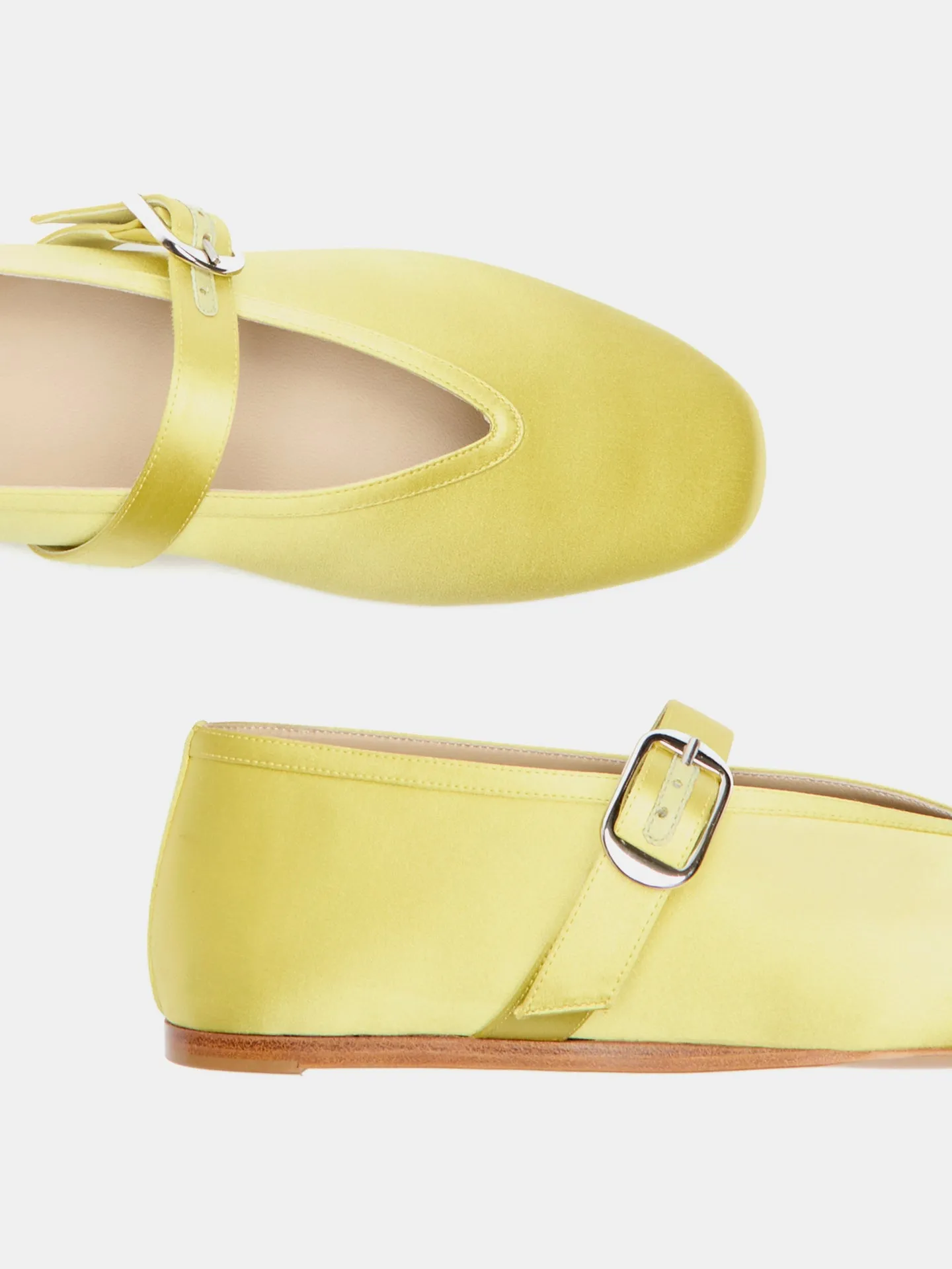 Stella Slipper / Lime Satin