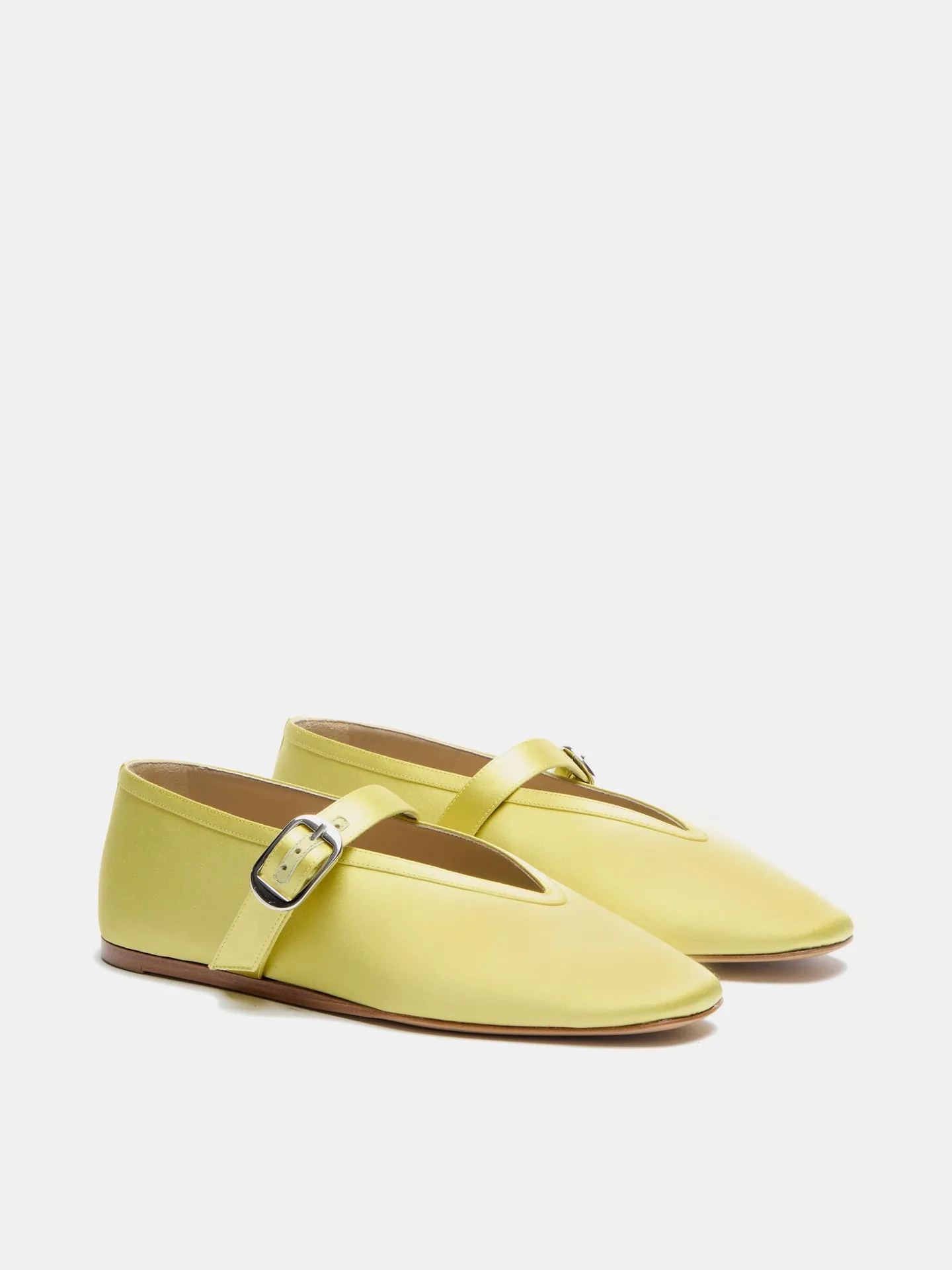 Stella Slipper / Lime Satin