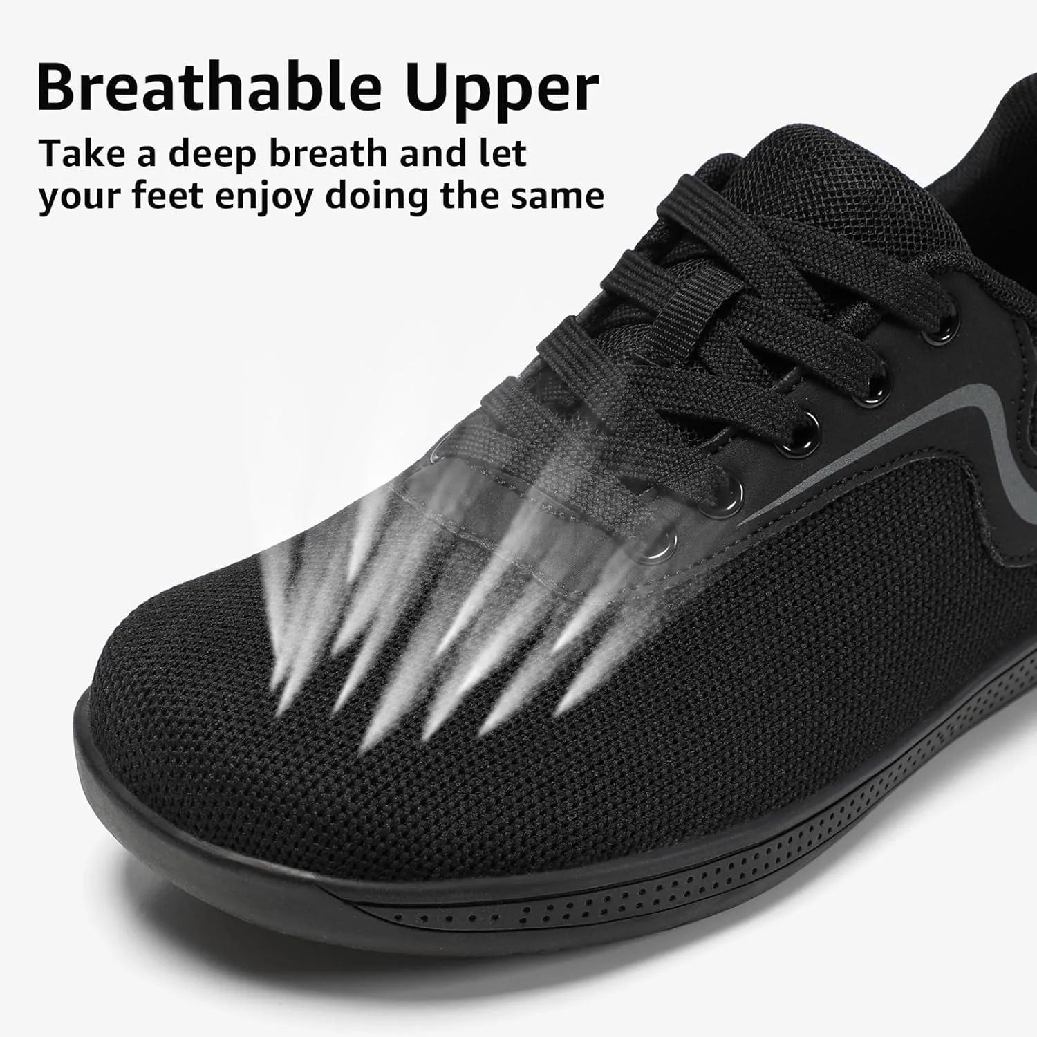 STQ Women's Minimalist Barefoot Shoes Wide Toe Box Trial Running Walking | Zero Drop Sole | Wide Width Fashion Sneaker