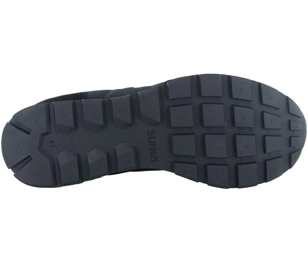 SUN68 Tom Solid - Herren Sneakers Schuhe Schwarz Z44101-11