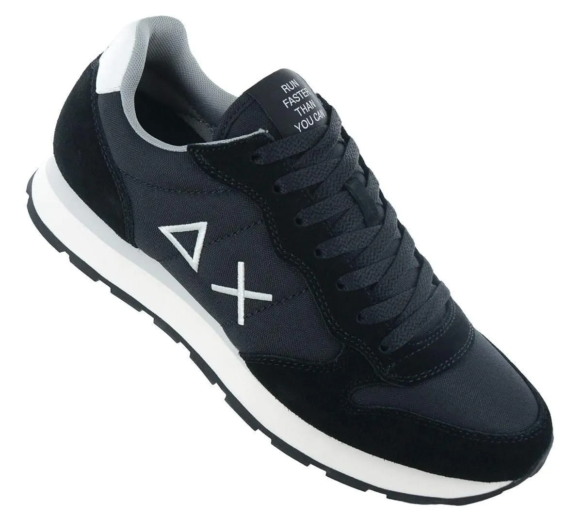 SUN68 Tom Solid - Herren Sneakers Schuhe Schwarz Z44101-11