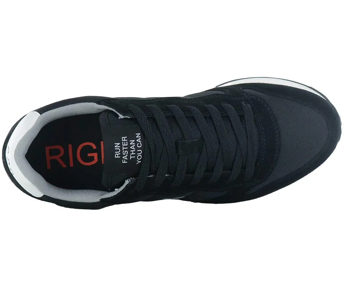 SUN68 Tom Solid - Herren Sneakers Schuhe Schwarz Z44101-11