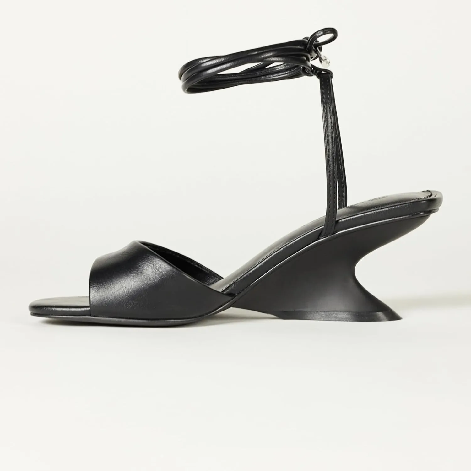 The Drop Women's Phoenix Lace Up Sculpted Heeled Sandal