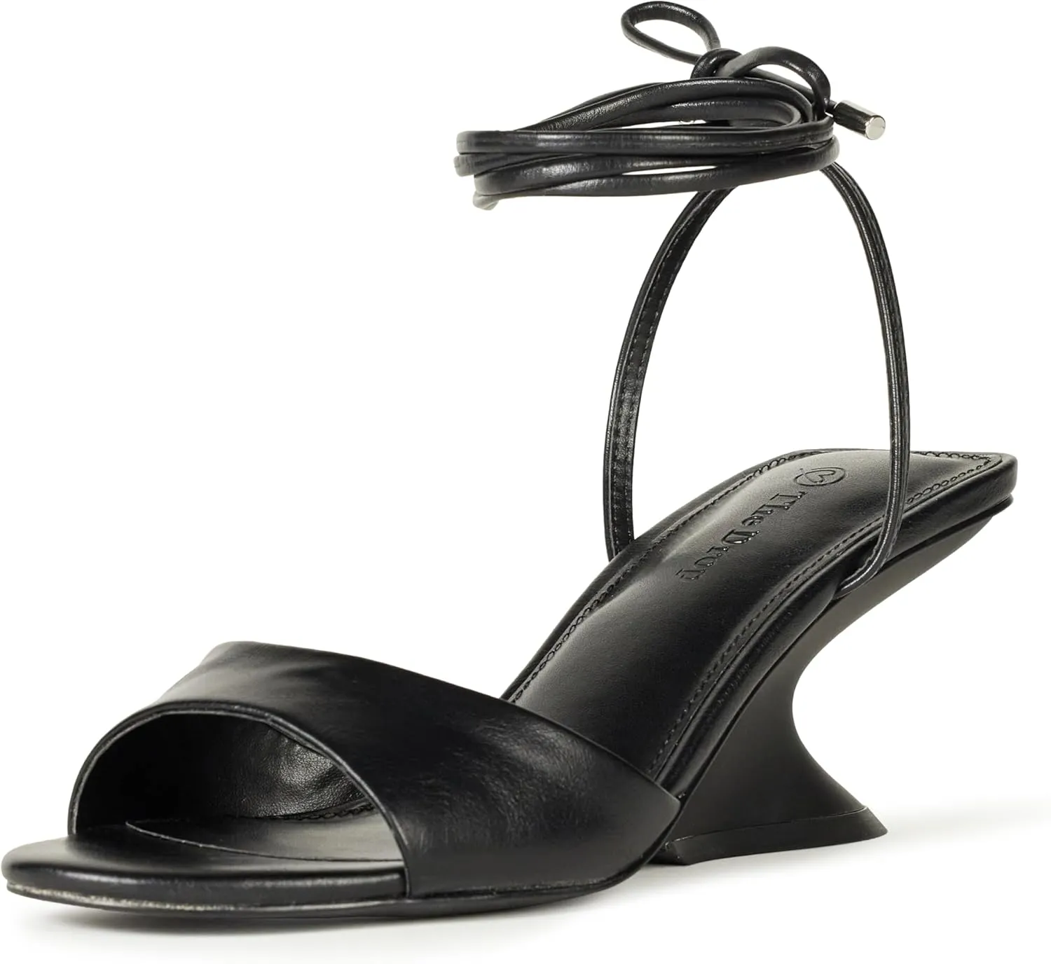 The Drop Women's Phoenix Lace Up Sculpted Heeled Sandal