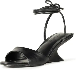 The Drop Women's Phoenix Lace Up Sculpted Heeled Sandal