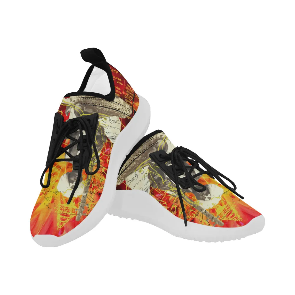THE SITAR PLAYER  Ultra Light All Over Print Running Shoes for Women