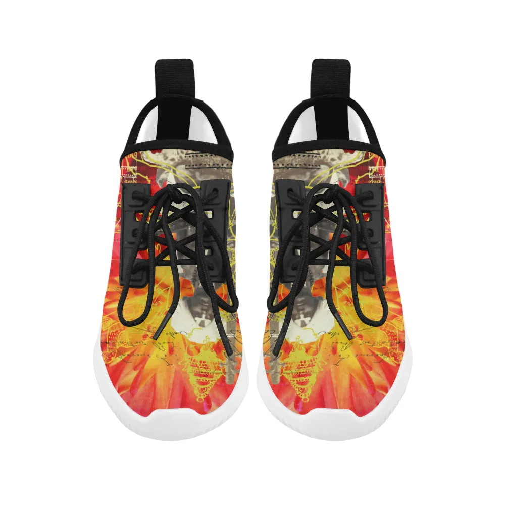THE SITAR PLAYER  Ultra Light All Over Print Running Shoes for Women