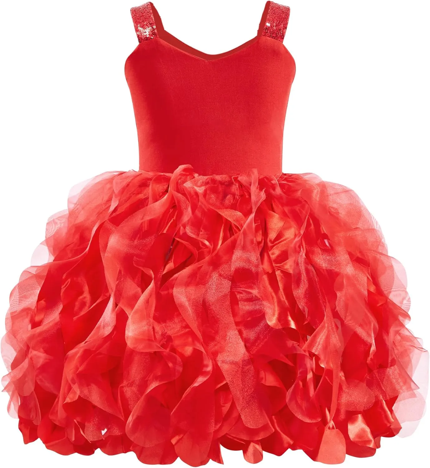 Tutu Dress for Girls Sparkly Sequin Tulle Princess Birthday Party Dress for Toddler Girls Prom Sneaker Ball Gown
