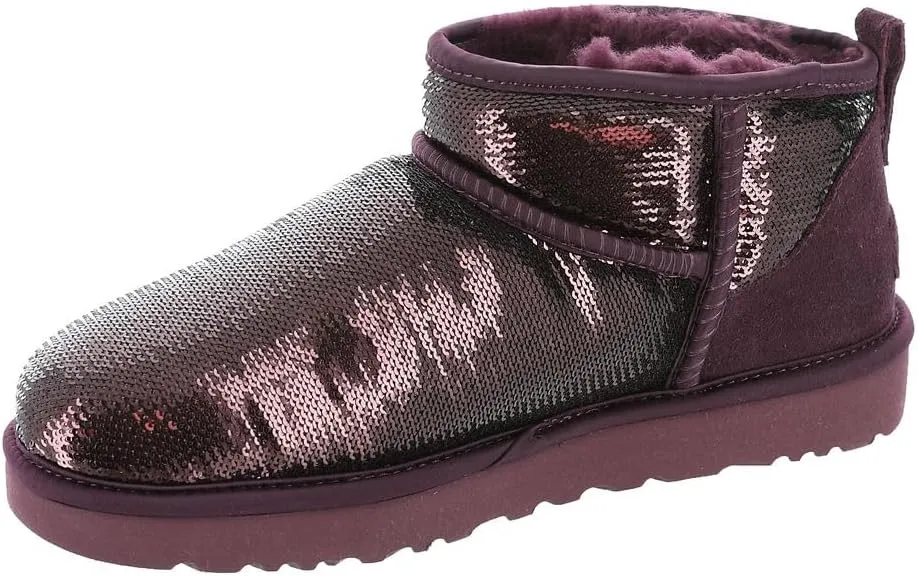 UGG Women's Classic Ultra Mini Mirror Ball Boot