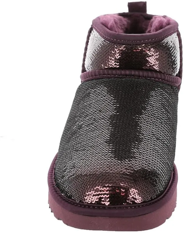 UGG Women's Classic Ultra Mini Mirror Ball Boot