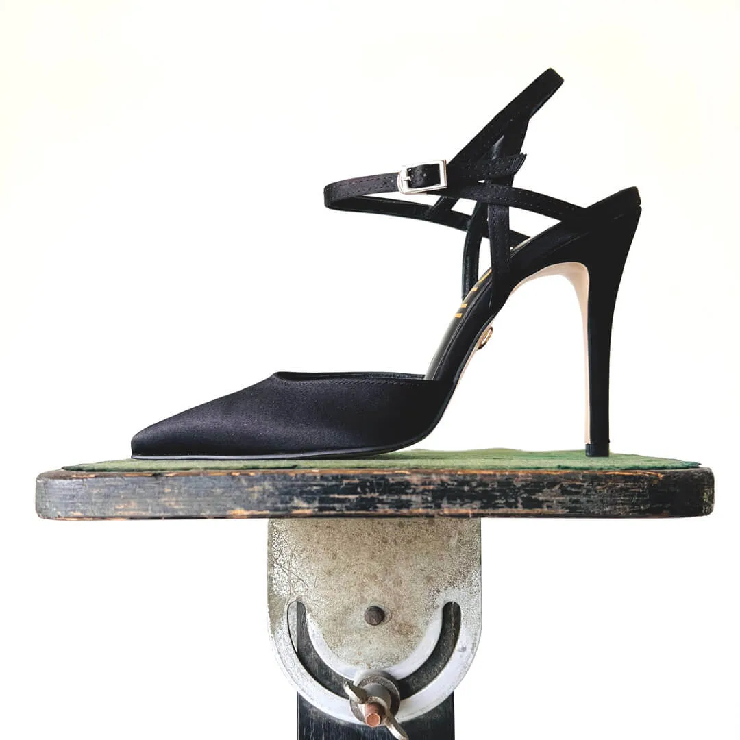 *UK size 2 - BALLAD - beige, 9cm heels