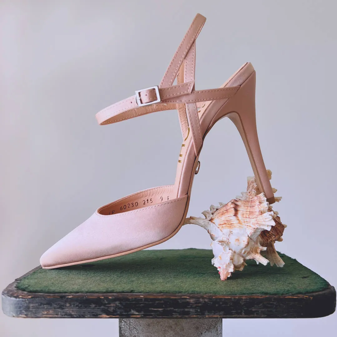 *UK size 2 - BALLAD - beige, 9cm heels