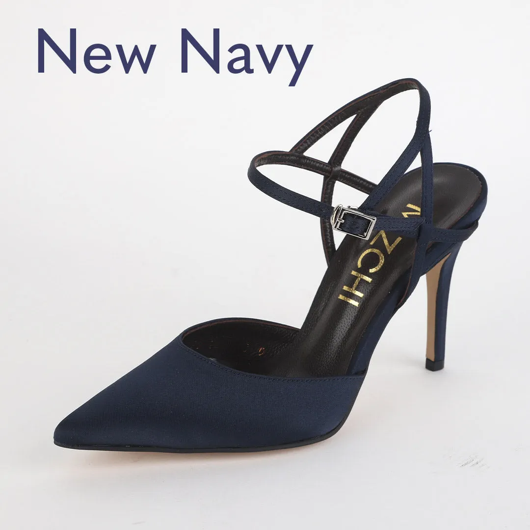 *UK size 2 - BALLAD - beige, 9cm heels