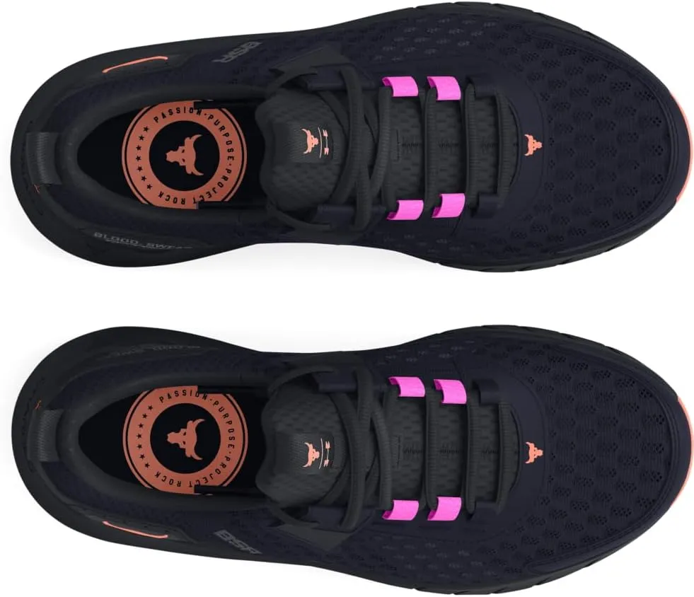 Under Armour Unisex-Child Grade School Project Rock Blood Sweat Respect Sneaker
