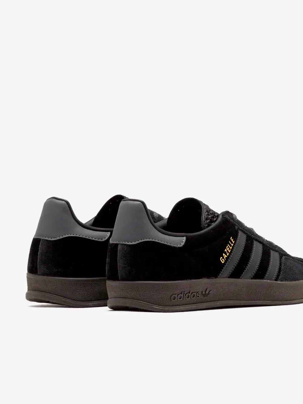 W Gazelle Indoor in velluto C Black