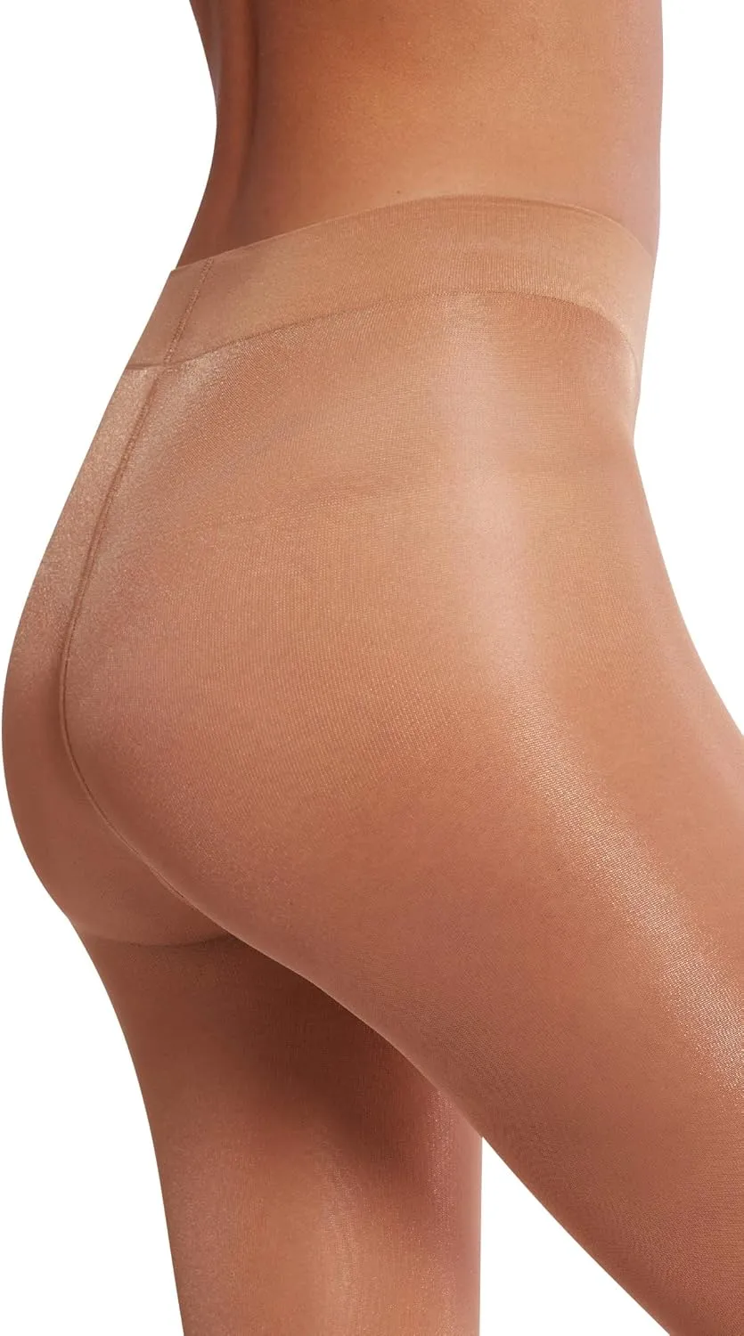 Wolford Satin Touch 20 Denier Tights For Women Soft Satin Feel Sheer Hosiery Extra-Wide Waistband Perfect for Any Occasion