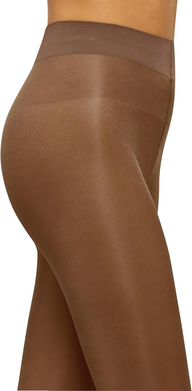 Wolford Satin Touch 20 Denier Tights For Women Soft Satin Feel Sheer Hosiery Extra-Wide Waistband Perfect for Any Occasion